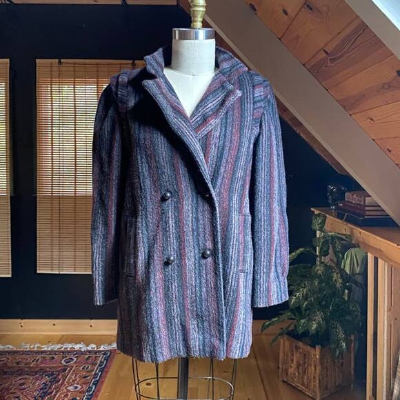 Vintage Wool Pea Coat - Picture 3 of 8